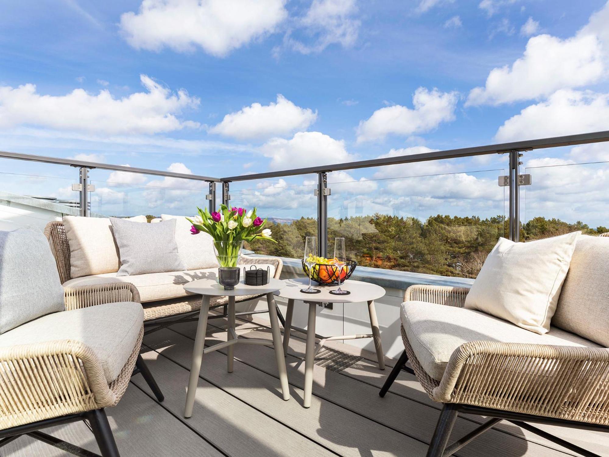 Fewo Prora - Deck54 Dachterrasse Бінц Екстер'єр фото