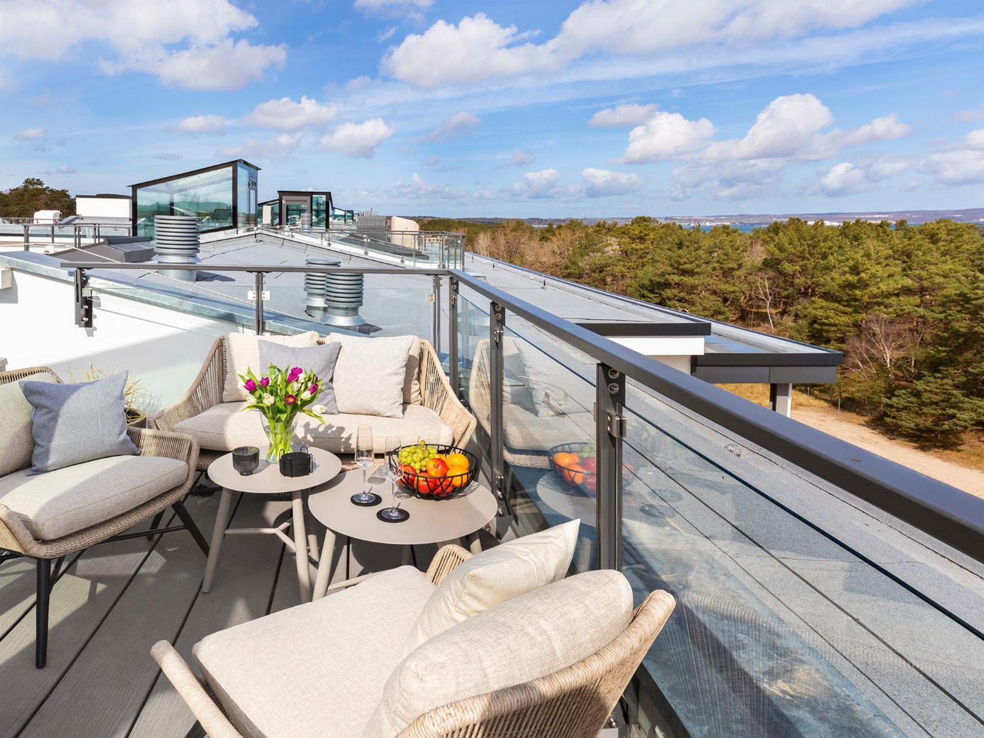 Fewo Prora - Deck54 Dachterrasse Бінц Екстер'єр фото